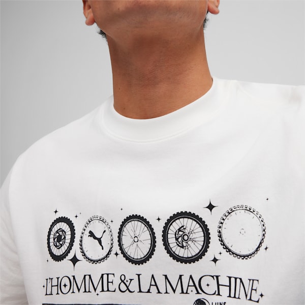 GRAPHICS L'Homme La Machine Men's Tee, PUMA White, extralarge