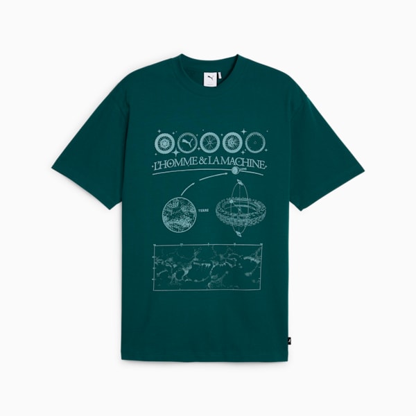 GRAPHICS Men's Relaxed Fit T-shirt, Malachite, extralarge-IND