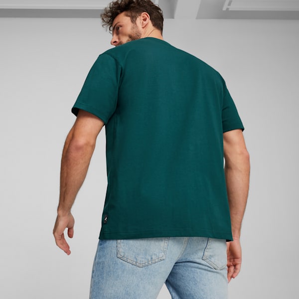 GRAPHICS Men's Relaxed Fit T-shirt, Malachite, extralarge-IND