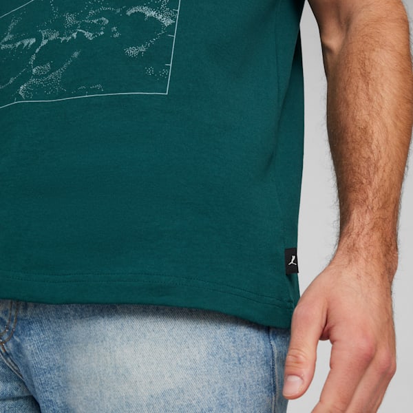 GRAPHICS Men's Relaxed Fit T-shirt, Malachite, extralarge-IND
