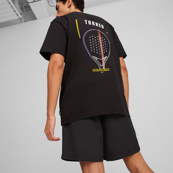 Camiseta Torneo para Hombre GRAPHICS, PUMA Black, extralarge