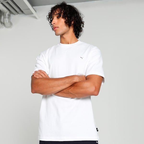 GRAPHICS Men's Relaxed Fit Tee, PUMA White, extralarge-IND