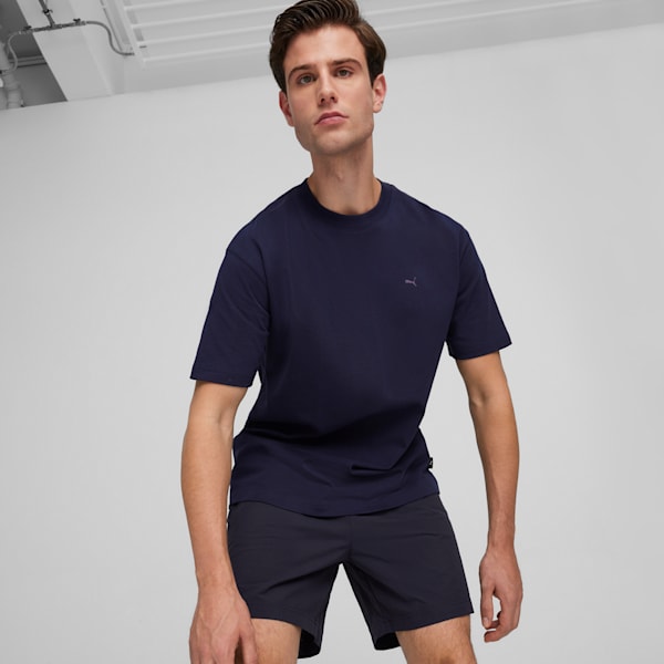 House of Graphics Airport Racket Club Men's Tee, PUMA Navy, extralarge