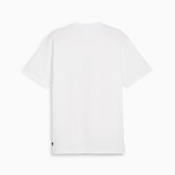 House of Graphics Ace Men's Relaxed Tee, PUMA White, extralarge-IND