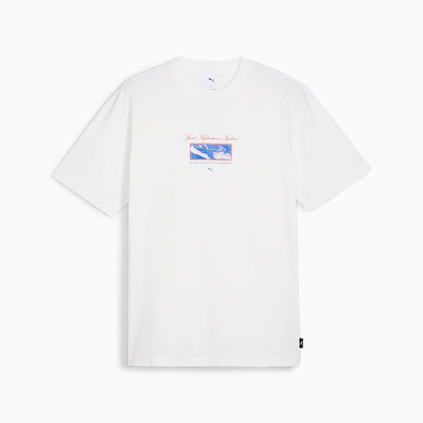 メンズ ハイドレーション グラフィック 半袖 Tシャツ, PUMA White, extralarge-JPN