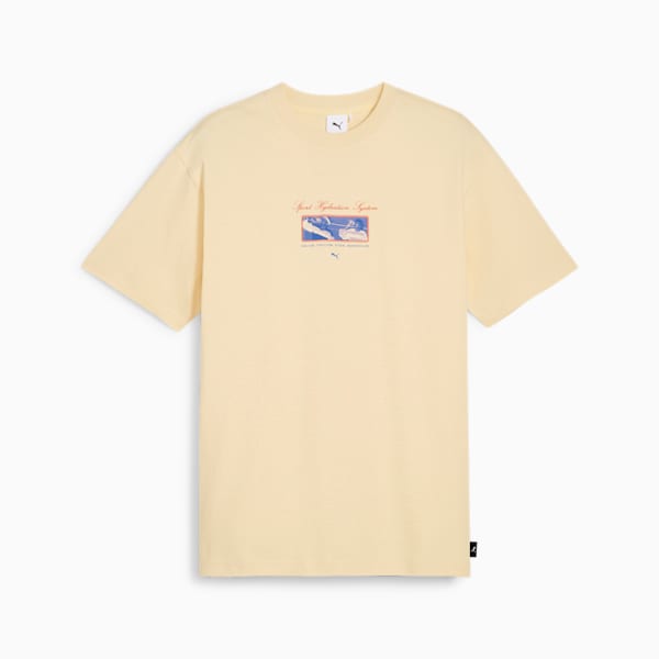 House of Graphics Hydration Men's Tee, Chamomile, extralarge