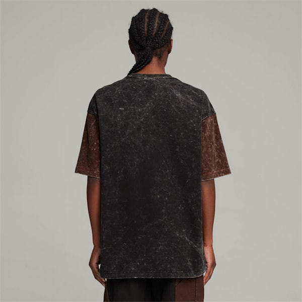 ユニセックス PUMA x PERKS AND MINI コントラスト 半袖 Tシャツ, PUMA Black, extralarge-AUS