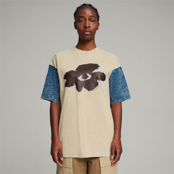 PUMA x PERKS AND MINI Unisex T-shirt, Putty, extralarge-IND