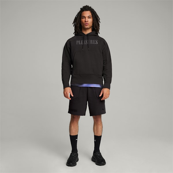 PUMA x PLEASURES Men's Hoodie, PUMA Black, extralarge-AUS