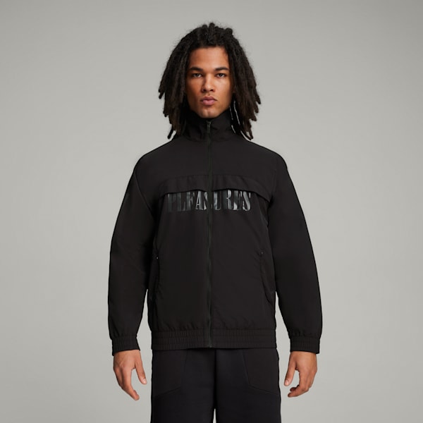 PUMA x PLEASURES Men's Jacket, PUMA Black, extralarge