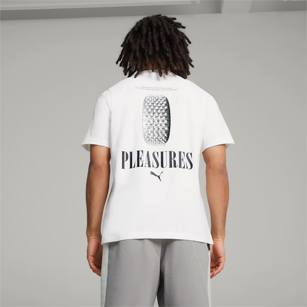 PUMA x PLEASURES Graphic Men's T-shirt, PUMA White, extralarge-AUS