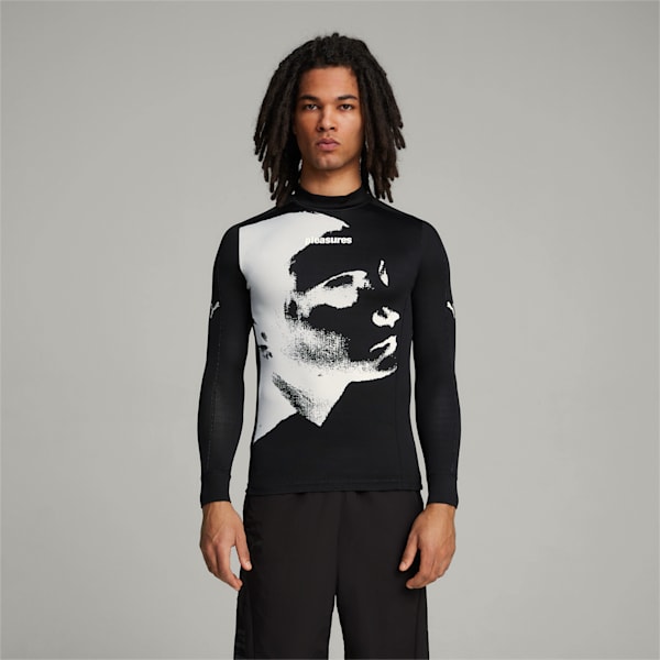 PUMA x PLEASURES Men's Base Layer, PUMA Black, extralarge-IND