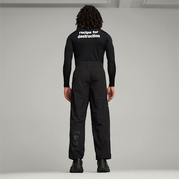 PUMA x PLEASURES Men's Track Pants, PUMA Black, extralarge-AUS