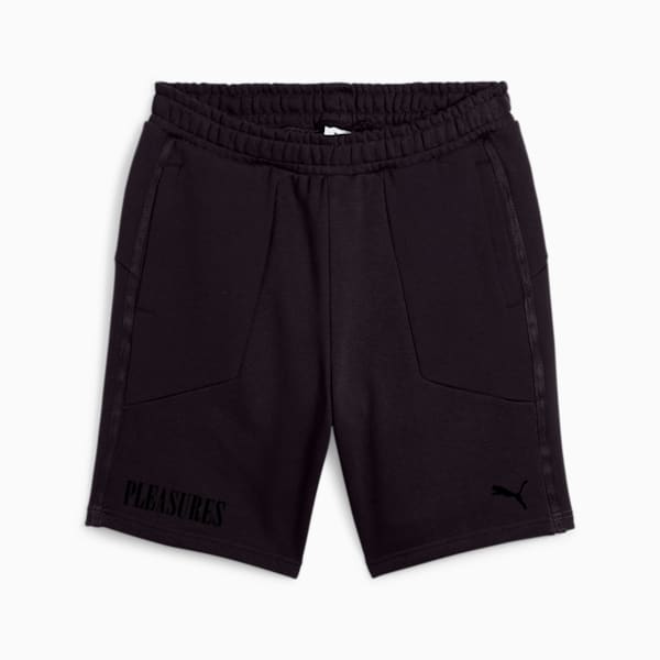 PUMA x PLEASURES Men's Shorts, PUMA Black, extralarge-IND