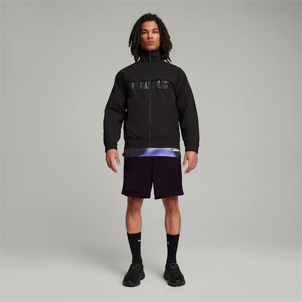 PUMA x PLEASURES Men's Shorts, PUMA Black, extralarge-IND