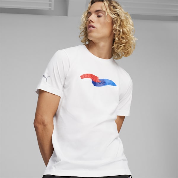 T-shirt tendance BMW M Motorsport Homme, PUMA White, extralarge