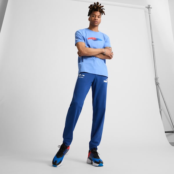 Playera para hombre BMW M Motorsport Statement Logo, Blue Skies, extralarge