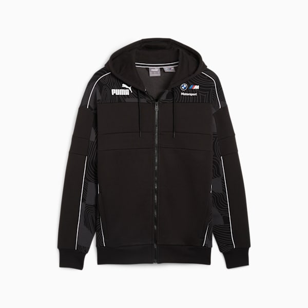 Veste de survêtement à capuche SDS BMW M Motorsport Homme, PUMA Black, extralarge