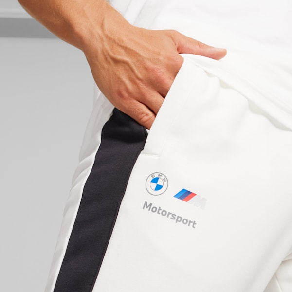 BMW M Motorsport MT7+ Men's Sweatpants, PUMA White, extralarge