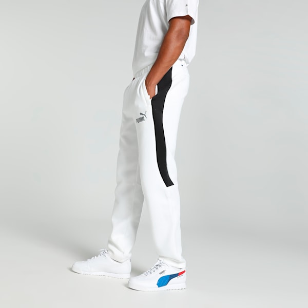 BMW M Motorsport Men's MT7+ Track Pants, PUMA White, extralarge-IND