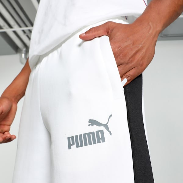 BMW M Motorsport Men's MT7+ Track Pants, PUMA White, extralarge-IND