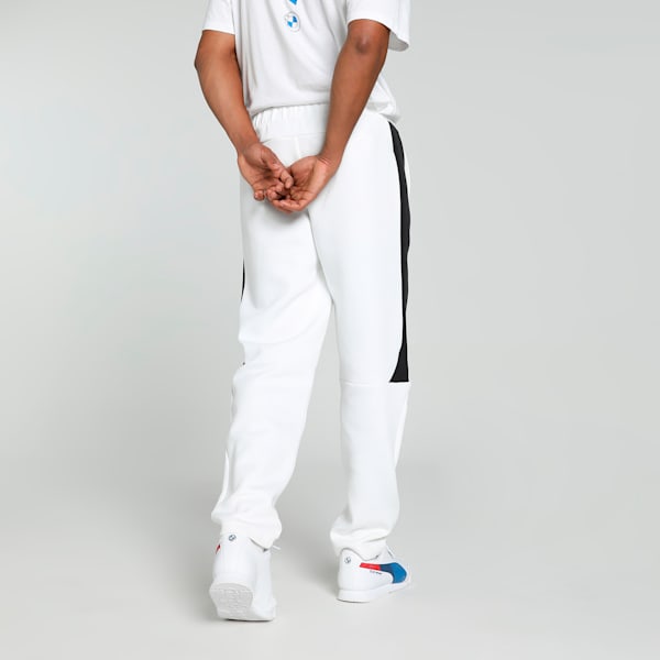 BMW M Motorsport Men's MT7+ Track Pants, PUMA White, extralarge-IND