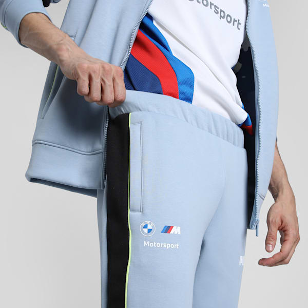 BMW M Motorsport Men's MT7+ Track Pants, Blue Wash, extralarge-IND