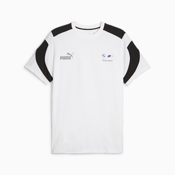 メンズ BMW MMS MT7+ 半袖 Tシャツ, PUMA White, extralarge-IND