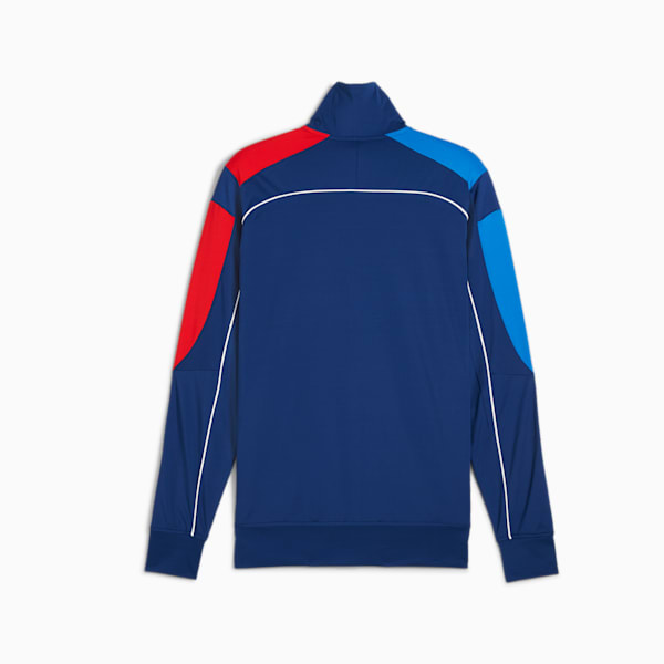 BMW M Motorsport Men's MT7+ Slim Fit Track Jacket, Pro Blue-M Color, extralarge-IND