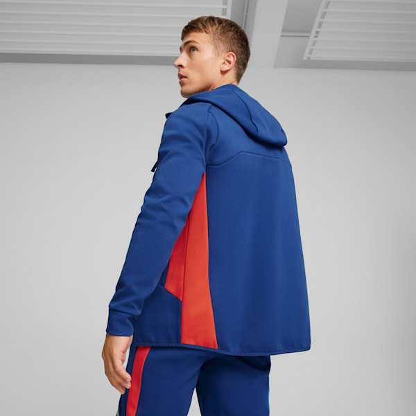 Chamarra con capucha para hombre BMW M Motorsport, Pro Blue-M Color, extralarge