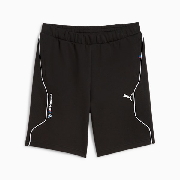 BMW M Motorsport Men's Motorsport Sweat Shorts, PUMA Black, extralarge-IND