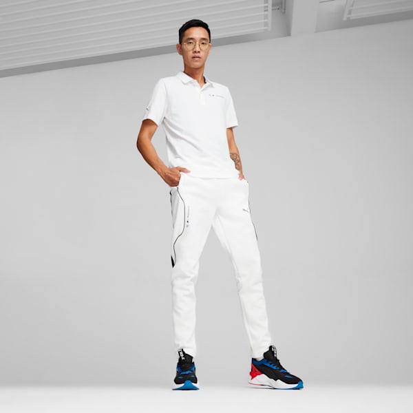 Polo jacquard BMW M Motorsport Homme, PUMA White, extralarge