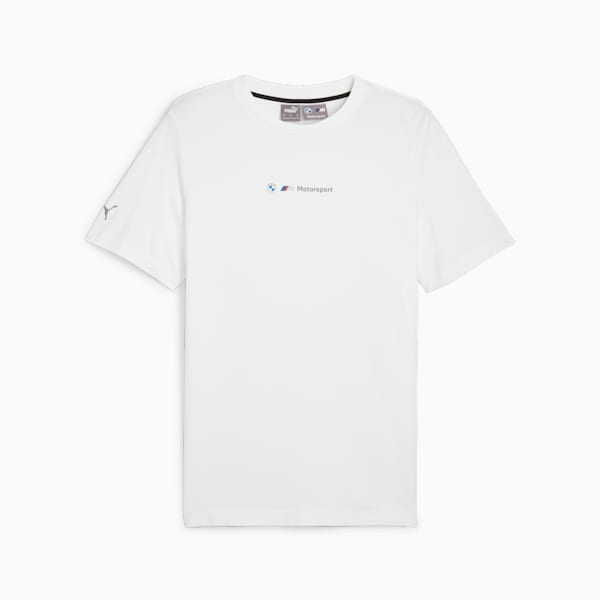 BMW M Motorsport Men's Jacquard T-shirt, PUMA White, extralarge-IND