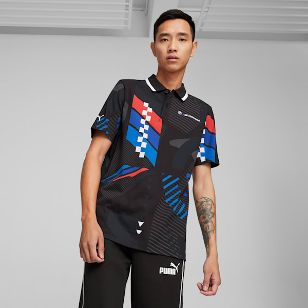 BMW M Motorsport Men s All Over Print Polo PUMA