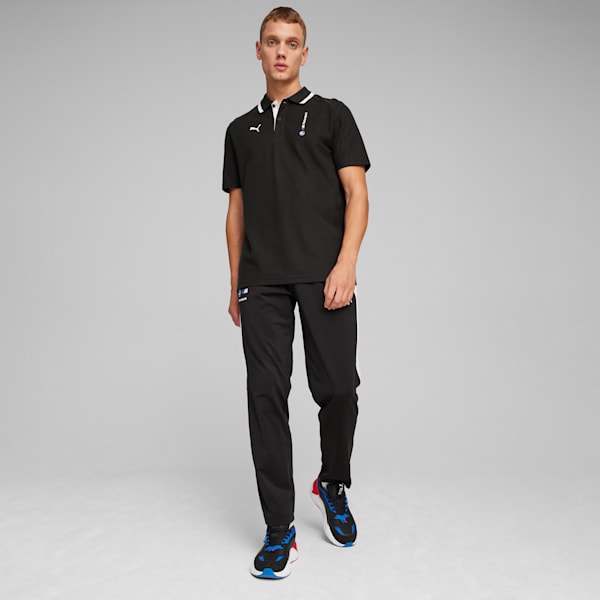 BMW M Motorsport Men's Motorsports Polo, PUMA Black, extralarge