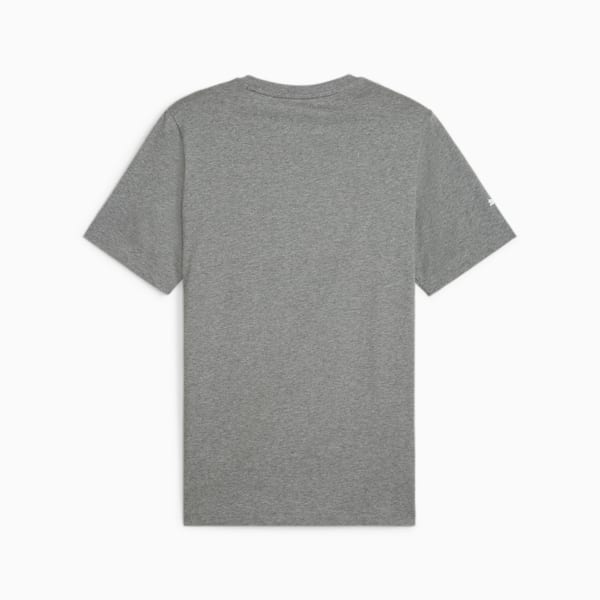BMW M Motorsport Men's Logo Tee, Medium Gray Heather, extralarge