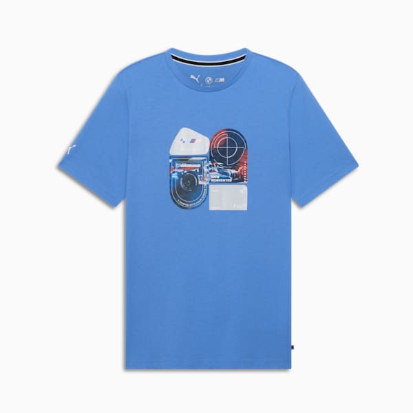 Playera estampada para hombre BMW M Motorsport, Blue Skies, extralarge