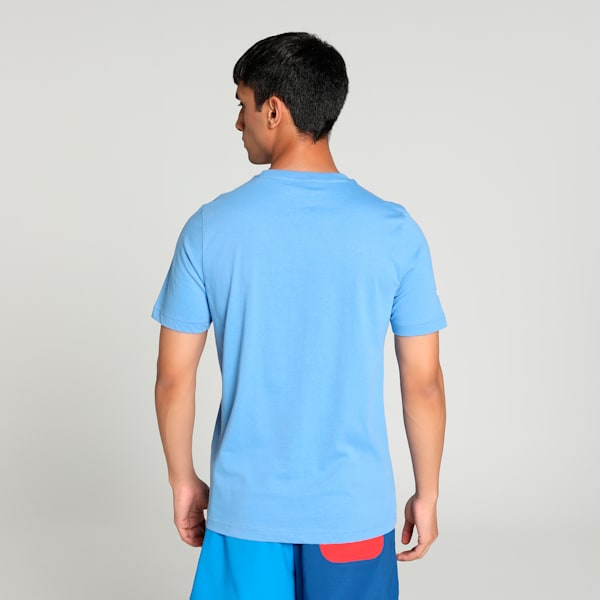 BMW M Motorsport Print Men's Tee, Blue Skies, extralarge