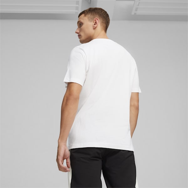 BMW M Motorsport Men's Car Graphic T-shirt, PUMA White, extralarge-IND