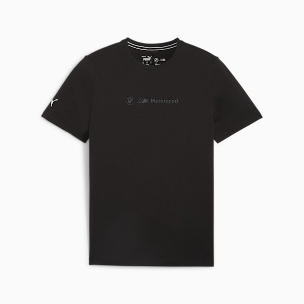 メンズ BMW MMS ロゴ グラフィック 半袖 Tシャツ, PUMA Black, extralarge-IND