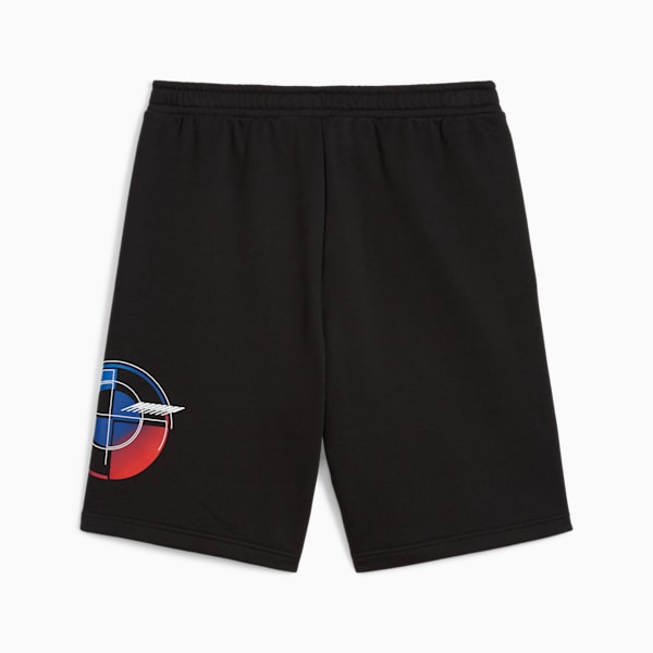 BMW M Motorsport Graphic Men's Motorsport Shorts, PUMA Black, extralarge