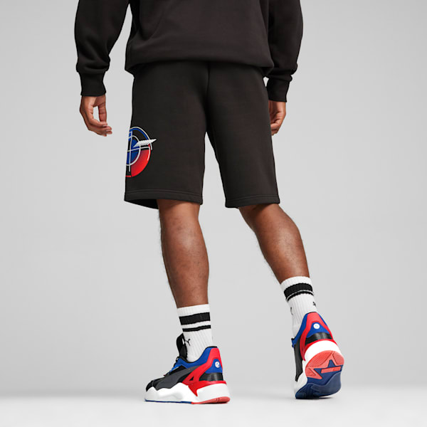 PUMA BMW M Motorsport Graphic Shorts Men s Black Size S