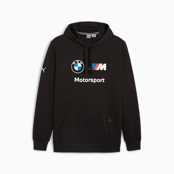 BMW MMS Men's Hoodie, PUMA Black, extralarge-IND