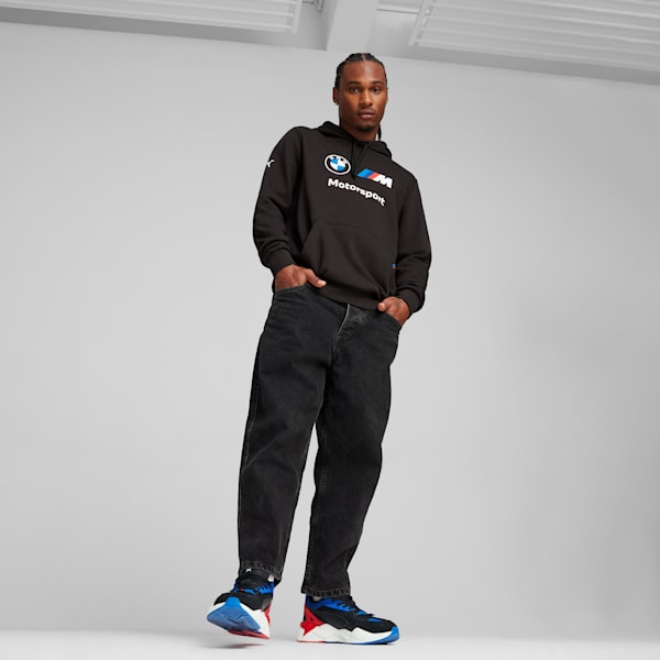 BMW MMS Men's Hoodie, PUMA Black, extralarge-IND