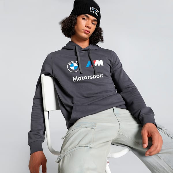 BMW MMS Men's Hoodie, Galactic Gray, extralarge-IND