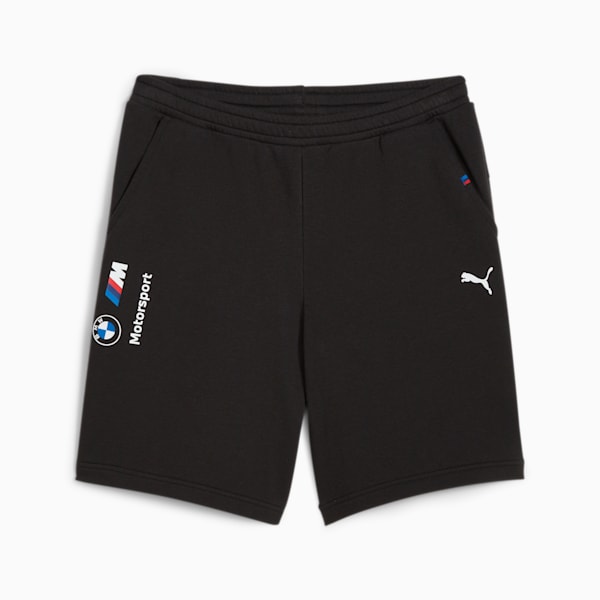 BMW M Motorsport Men's Sweat Shorts, PUMA Black, extralarge-AUS