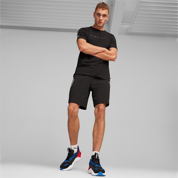 BMW M Motorsport Men's Sweat Shorts, PUMA Black, extralarge-AUS