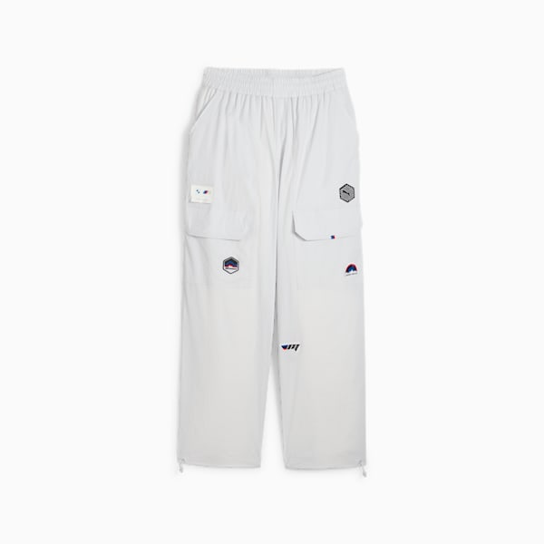 BMW M Motorsport Summer Crew Men's Cargo Pants, Silver Mist, extralarge