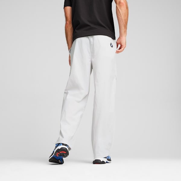 BMW M Motorsport Summer Crew Men's Cargo Pants, Silver Mist, extralarge