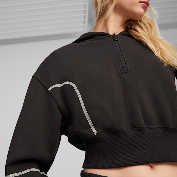 Puma women's hot sale hooded sweat jacket